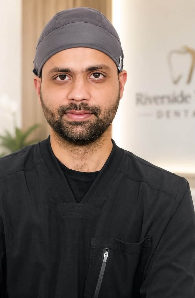 Dr. Sukhpreet Mander, general dentist at Riverside West Dental in Owen Sound