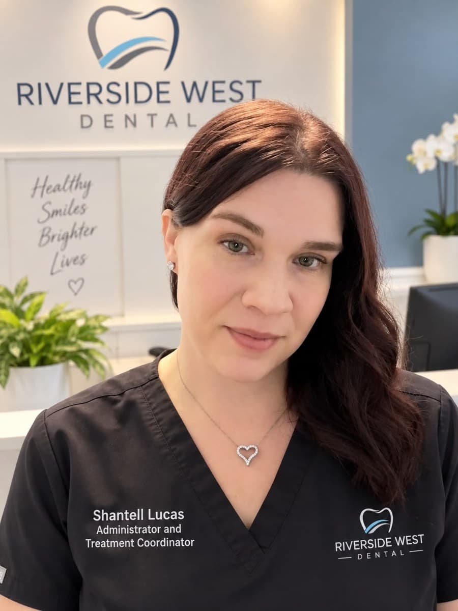 Shantell Lucas, administrator and treatment coordinator at Riverside West Dental